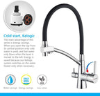 Kitchen Tap with Flexible Spout 3 in 1