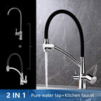 Kitchen Tap with Flexible Spout 3 in 1