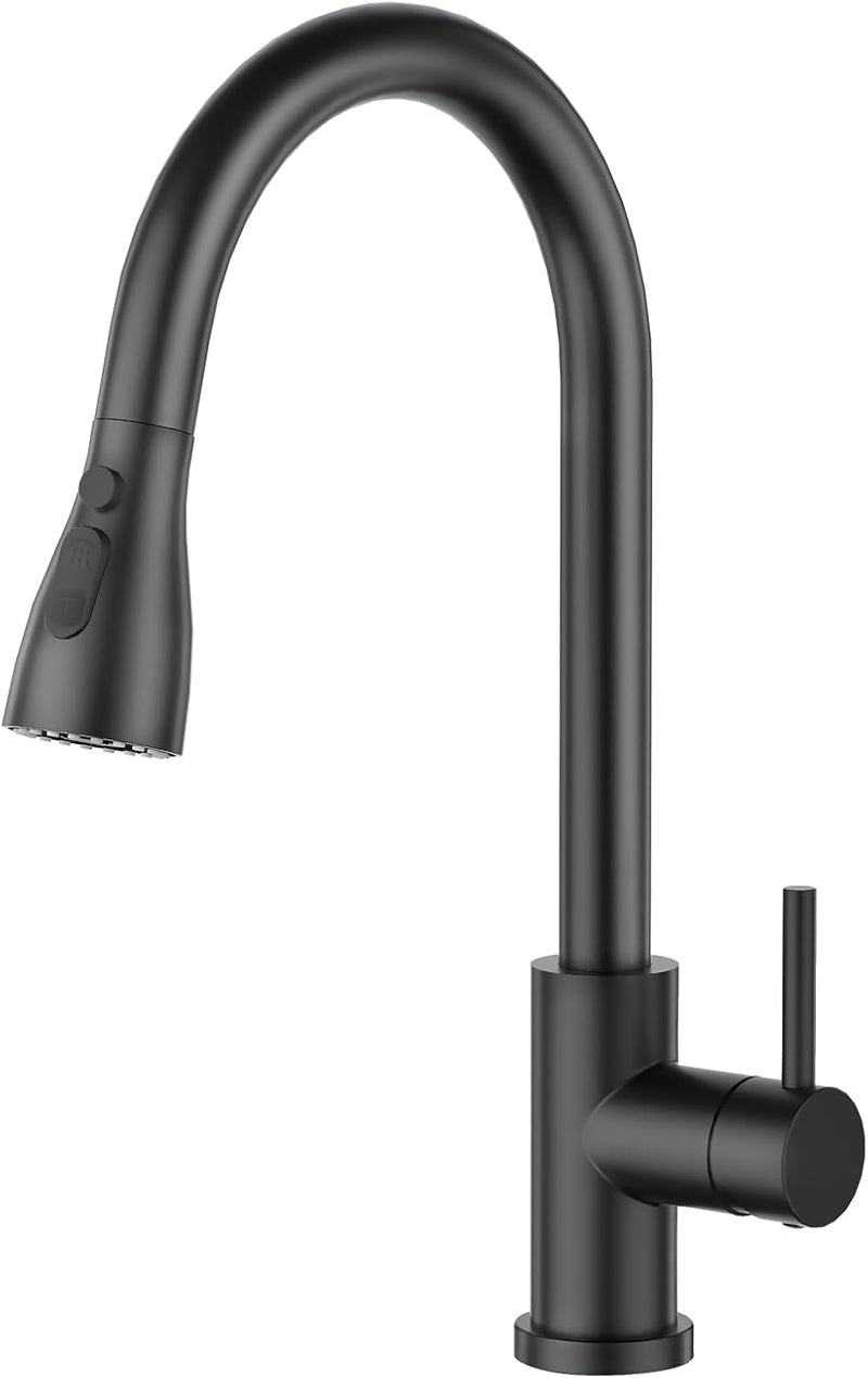 Kitchen Tap with Pull Down Dual Function Sprayer