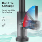Kitchen Tap with Pull Down Dual Function Sprayer