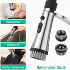 Kitchen Tap with Pull Down Dual Function Sprayer