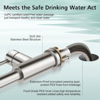 Kitchen Tap with Pull Down Dual Function Sprayer