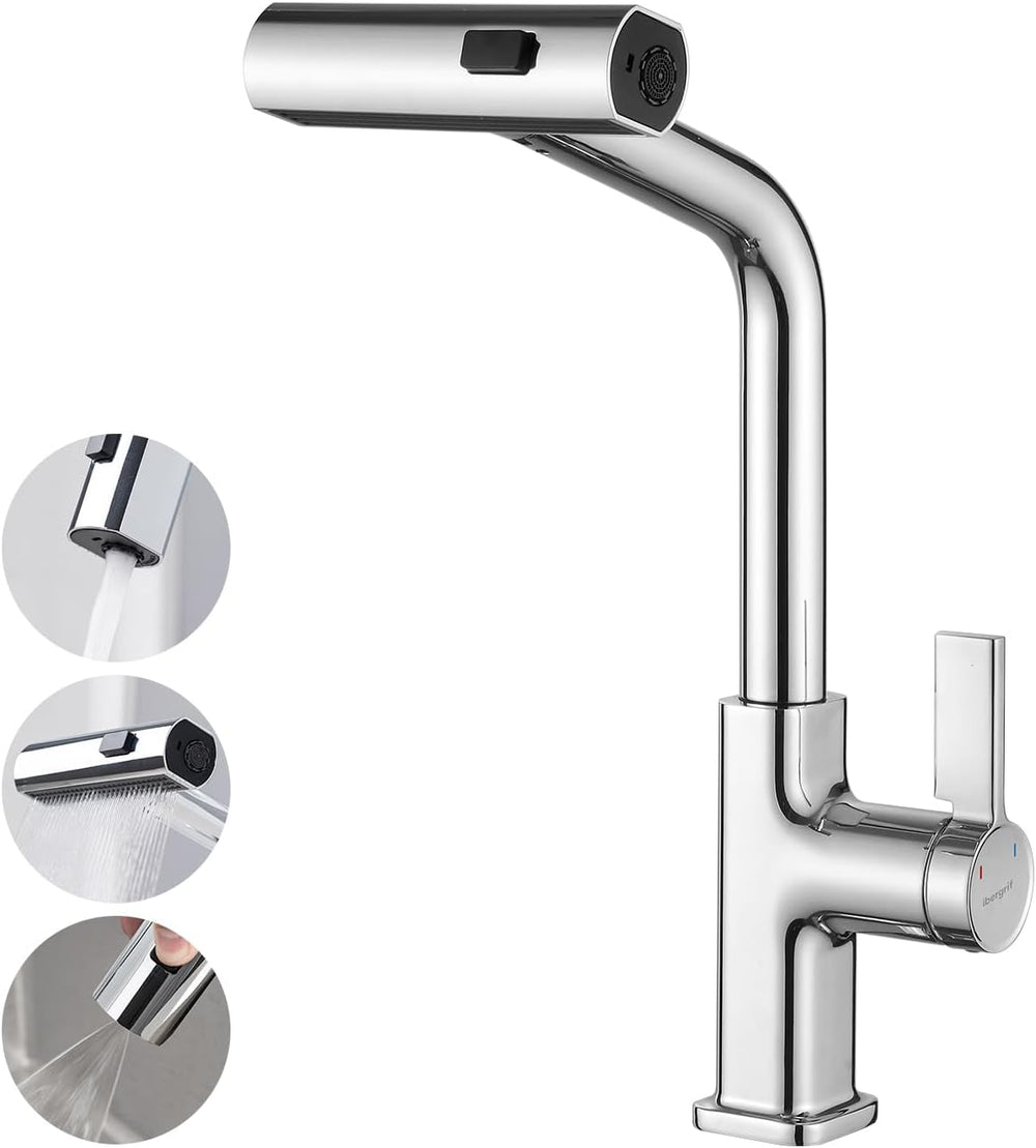 Kitchen Tap with Pull Out Spray 15.75