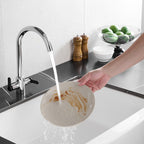 Kitchen Taps Mixer Sink Tap 360 Swivel Spout