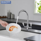Kitchen Taps Mixer Sink Tap 360 Swivel Spout