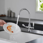 Kitchen Taps Mixer Sink Tap 360 Swivel Spout