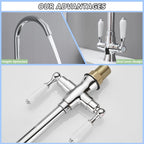 Kitchen Taps Mixer Sink Tap 360 Swivel Spout