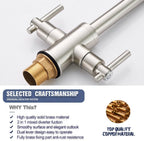 Kitchen Taps Mixer Sink Tap 360 Swivel Spout