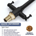 Kitchen Taps Mixer Sink Tap 360 Swivel Spout