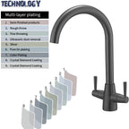 Kitchen Taps Mixer Sink Tap 360 Swivel Spout