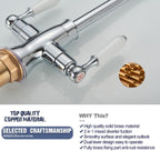 Kitchen Taps Mixer Sink Tap 360 Swivel Spout