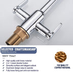 Kitchen Taps Mixer Sink Tap 360 Swivel Spout