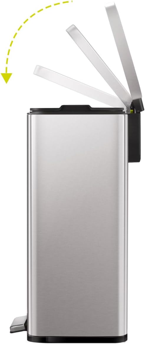 Madison Kitchen Trash Can 2 Compartments 45L Recycling