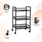 Kitchen Trolley Metal Serving Cart with 3 Tier
