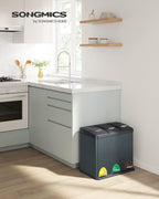 Kitchen Waste Bin 318 Litres Pedal with 3