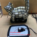 Kittens in Love Tiffany Style Stained Glass Accent