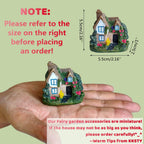 Kksty Fairy Garden Accessories Fairies Welcome Kit 32pcs