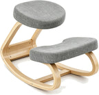 Kneeling Chair for Home Office Ergonomic Wooden Rocking