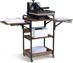 Kokorona Heat Press Stand Table with 3-Tier Storage