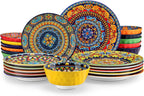 Krvi Dinner Set 24-PC for 6 People Porcelain