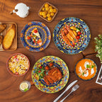 Krvi Dinner Set 24-PC for 6 People Porcelain