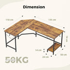 L Shaped Desk Corner Gaming