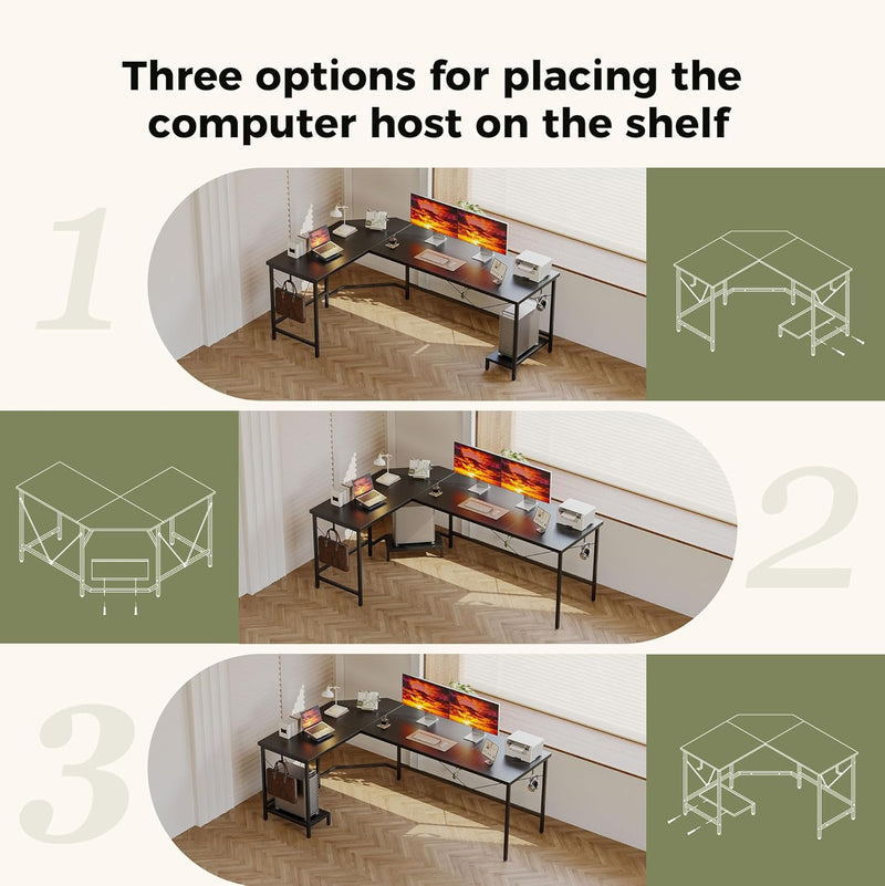 L Shaped Desk Corner Gaming