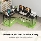 L Shaped Desk Corner Gaming