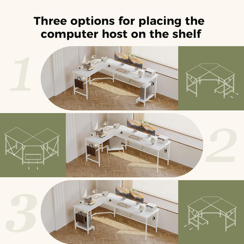 L Shaped Desk Corner Gaming