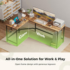 L Shaped Desk Corner Gaming