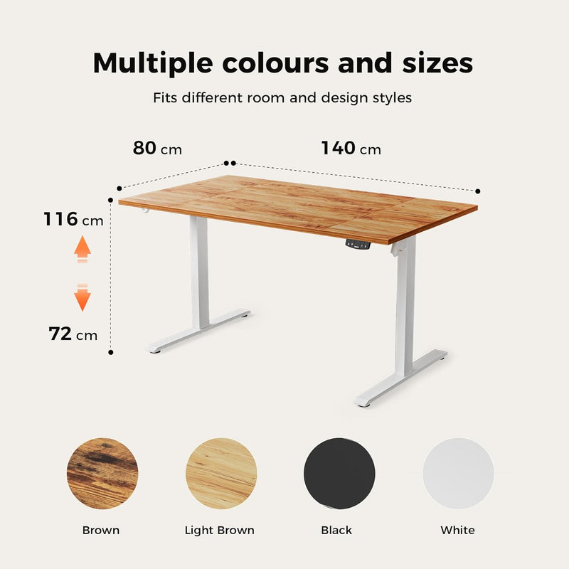 Eletric Height Adjustable Desk Movable Monitorstand