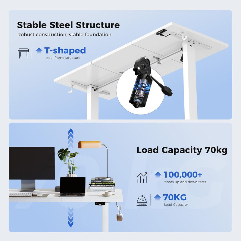 Eletric Height Adjustable Desk Movable Monitorstand