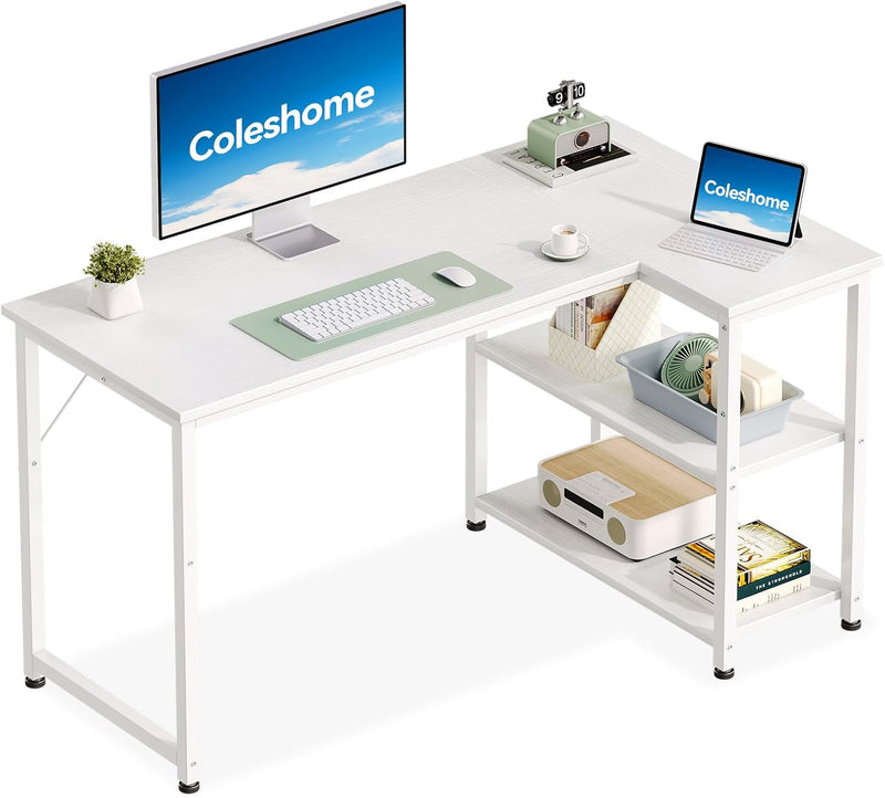 L Shaped Gaming Desk for Small Space