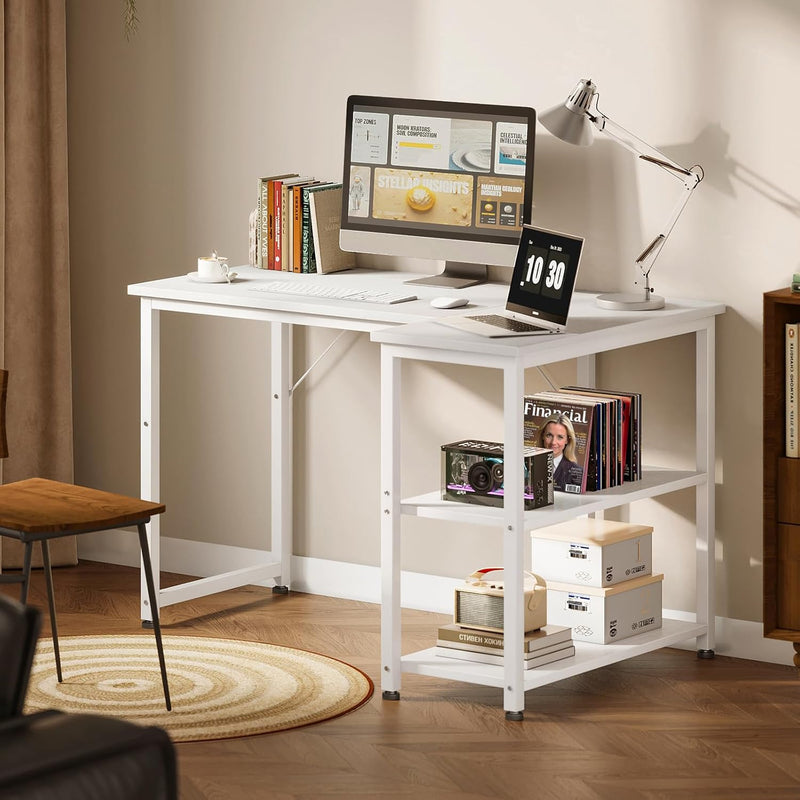 L Shaped Gaming Desk for Small Space