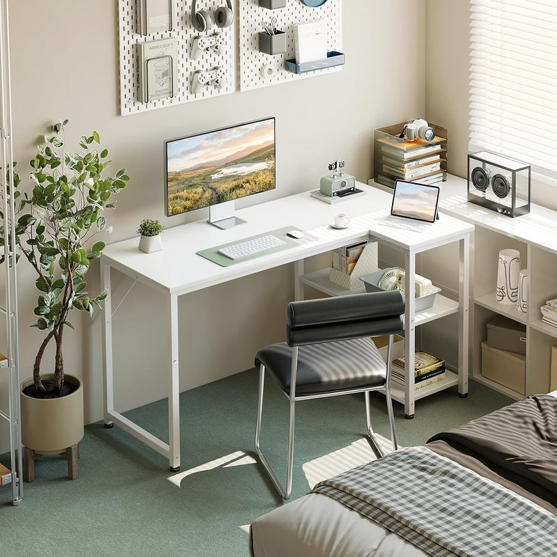 L Shaped Gaming Desk for Small Space