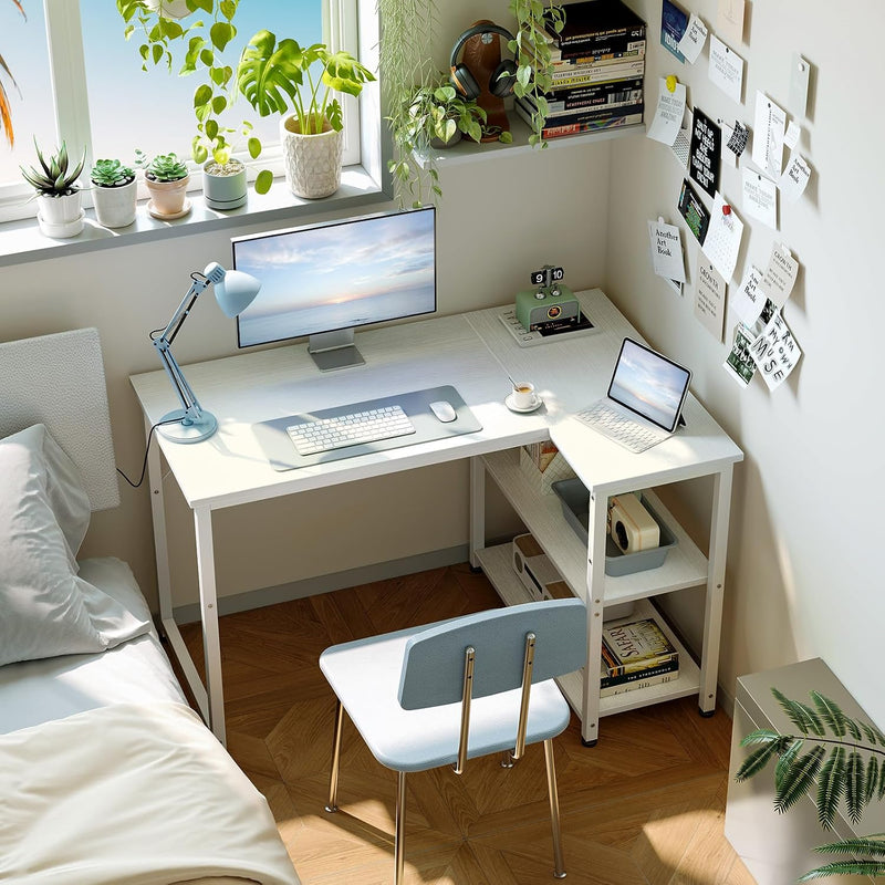 L Shaped Gaming Desk for Small Space