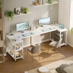 L Shaped Gaming Desk for Small Space