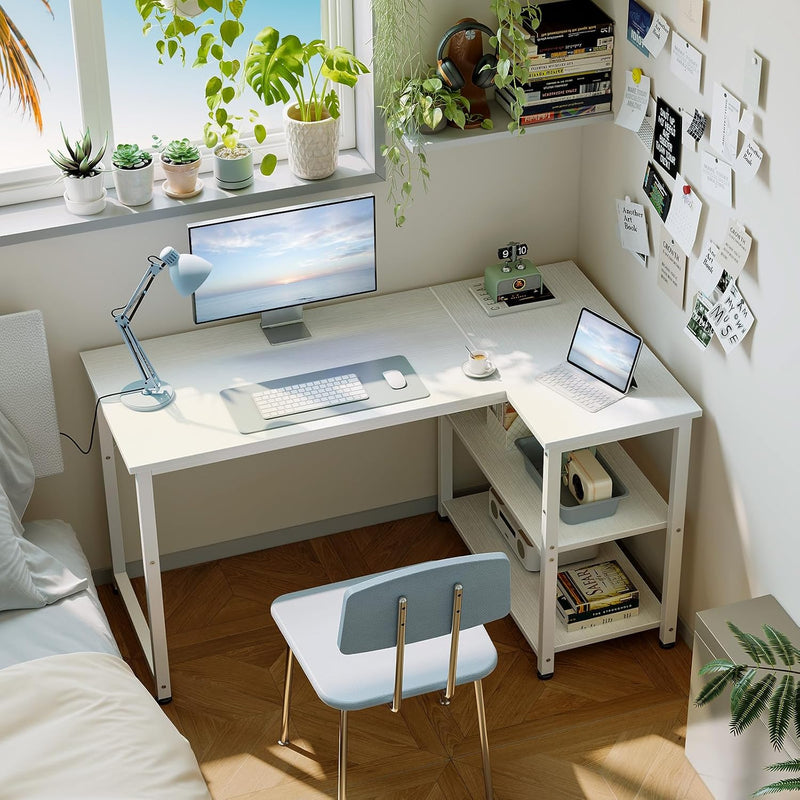 L Shaped Gaming Desk for Small Space
