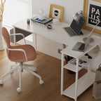 L Shaped Gaming Desk with Power Outlets