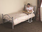 L17516 Overbed Chair Table Adjustable Tilting and Wheeled