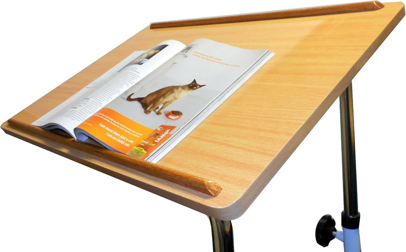 Healthcare Overbed Chair Table Adjustable