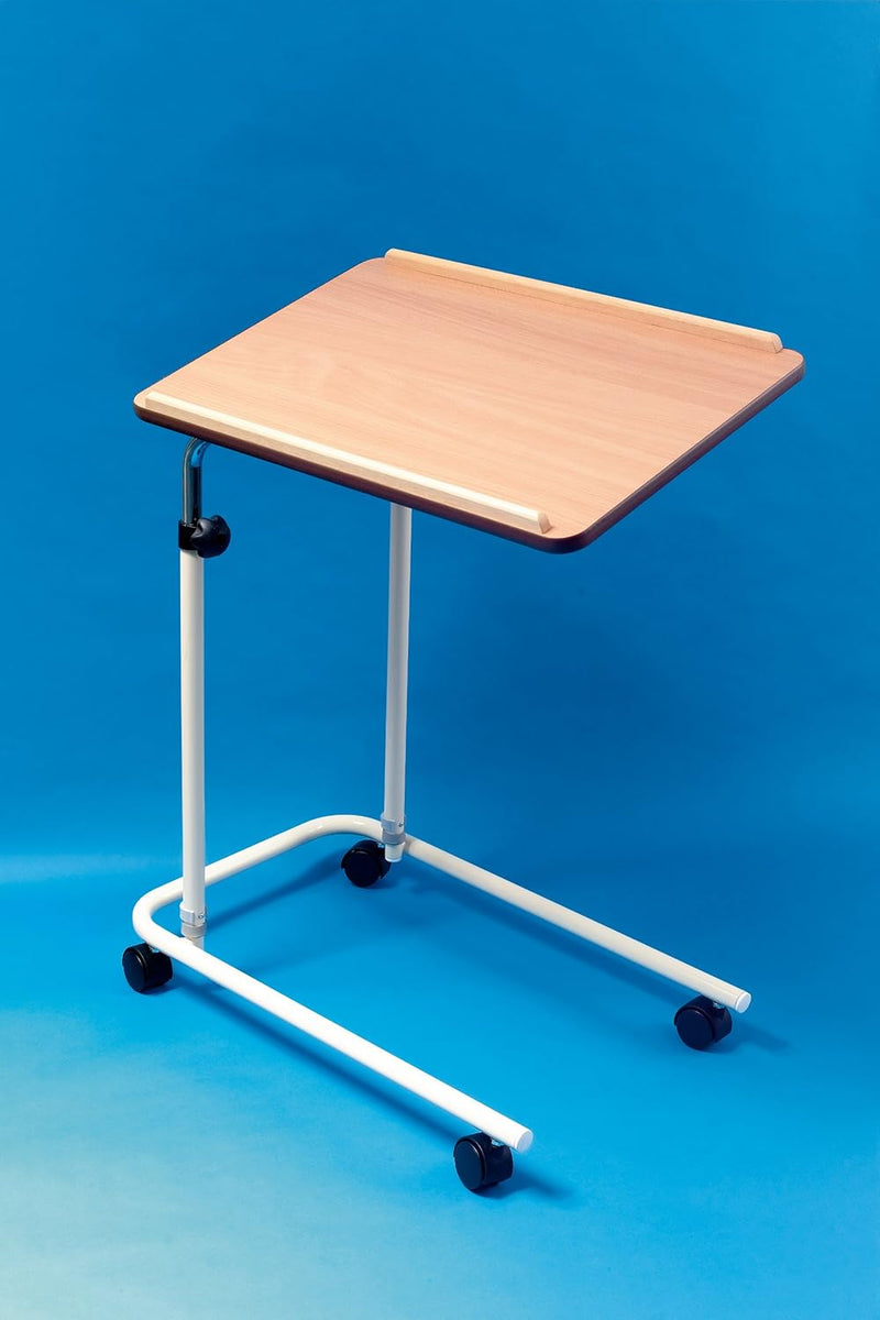 Healthcare Overbed Chair Table Adjustable