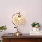 L30832 Tiffany Style Stained Glass Flower Petal Table