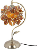 L30832 Tiffany Style Stained Glass Flower Petal Table