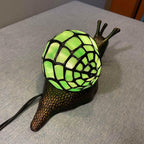 L30962 Land Snail Tiffany Style Stained Glass Accent
