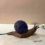 L30962 Land Snail Tiffany Style Stained Glass Accent