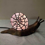 L30962 Land Snail Tiffany Style Stained Glass Accent