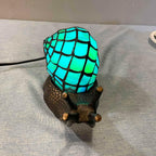L30962 Land Snail Tiffany Style Stained Glass Accent