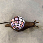 L30962 Land Snail Tiffany Style Stained Glass Accent
