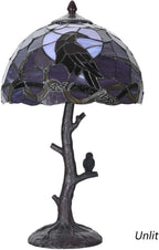 L50968 Raven Sitting on Bare Tree Branch